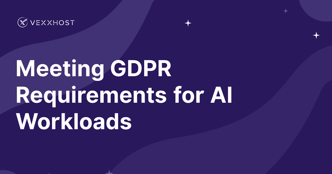 Meeting GDPR Requirements for AI Workloads
