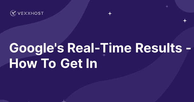 Google's Real-Time Results - How To Get In