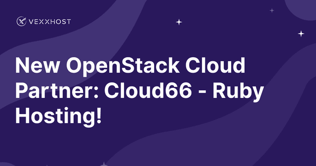 New OpenStack Cloud Partner: Cloud66 - Ruby Hosting!