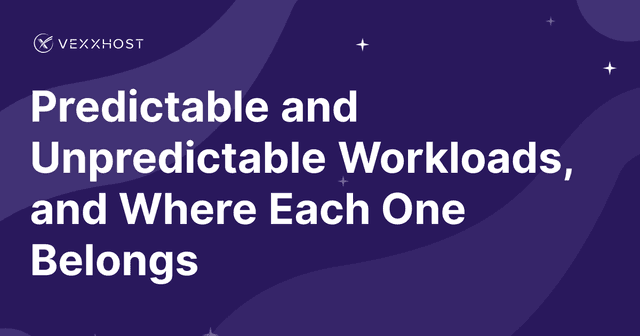 Predictable and Unpredictable Workloads, and Where Each One Belongs