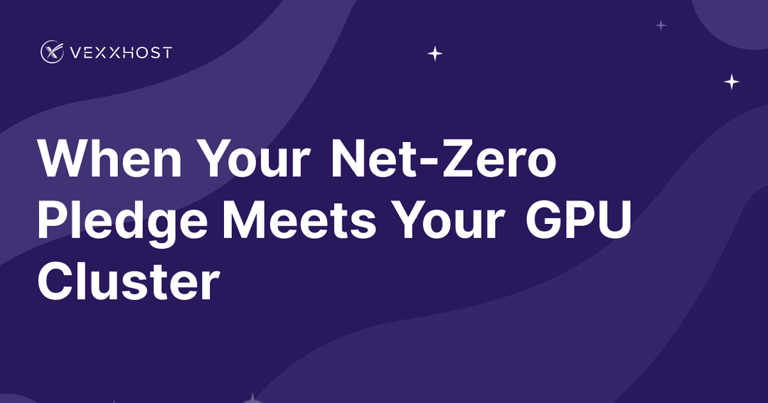 When Your Net-Zero Pledge Meets Your GPU Cluster 