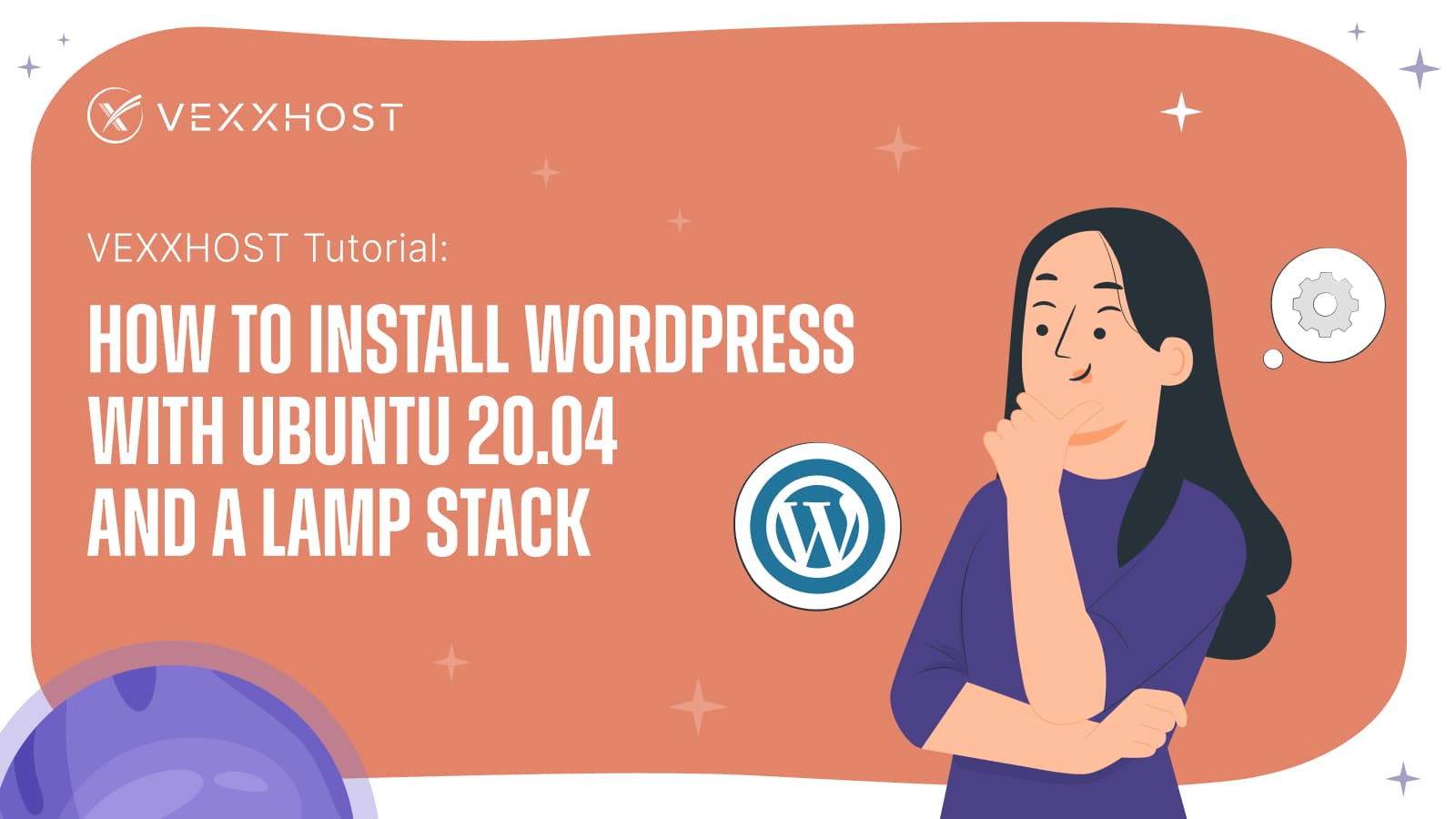How to install WordPress with Ubuntu 20.04 and a LAMP Stack.