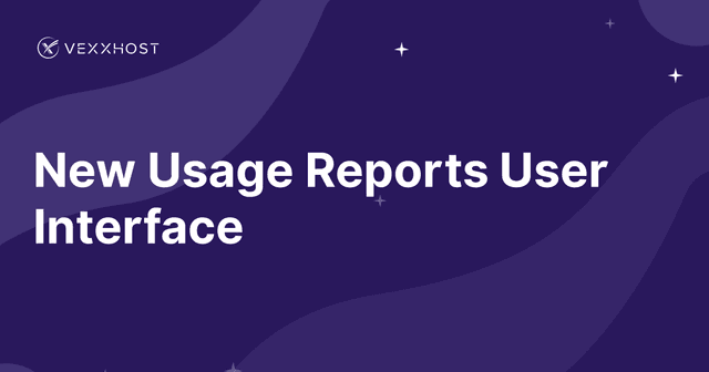 New Usage Reports User Interface