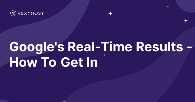 Google's Real-Time Results - How To Get In