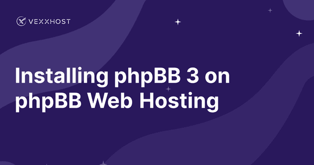 Installing phpBB 3 on phpBB Web Hosting