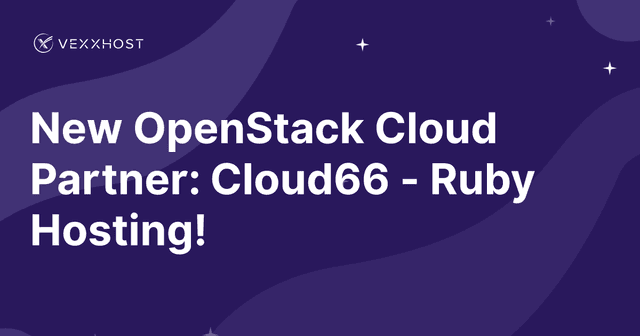 New OpenStack Cloud Partner: Cloud66 - Ruby Hosting!