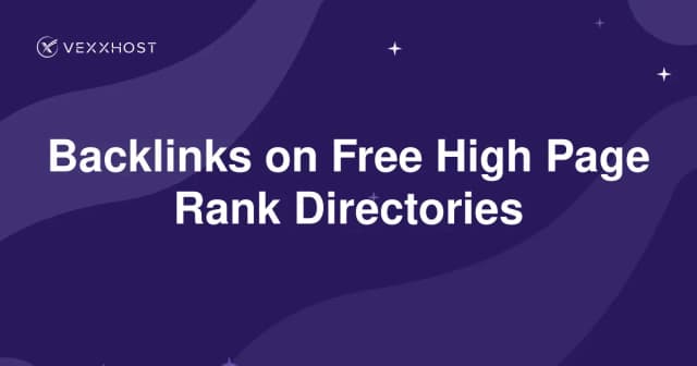 Backlinks on Free High Page Rank Directories