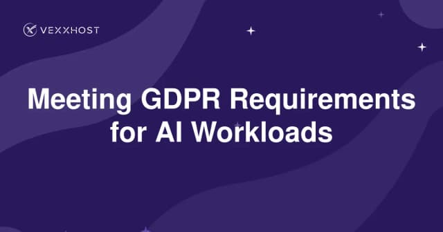 Meeting GDPR Requirements for AI Workloads