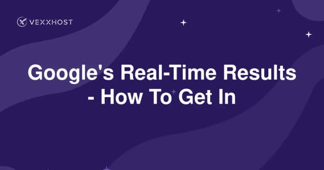 Google's Real-Time Results - How To Get In