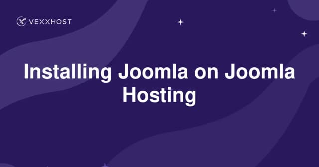 Installing Joomla on Joomla Hosting