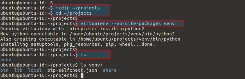 venv-directories
