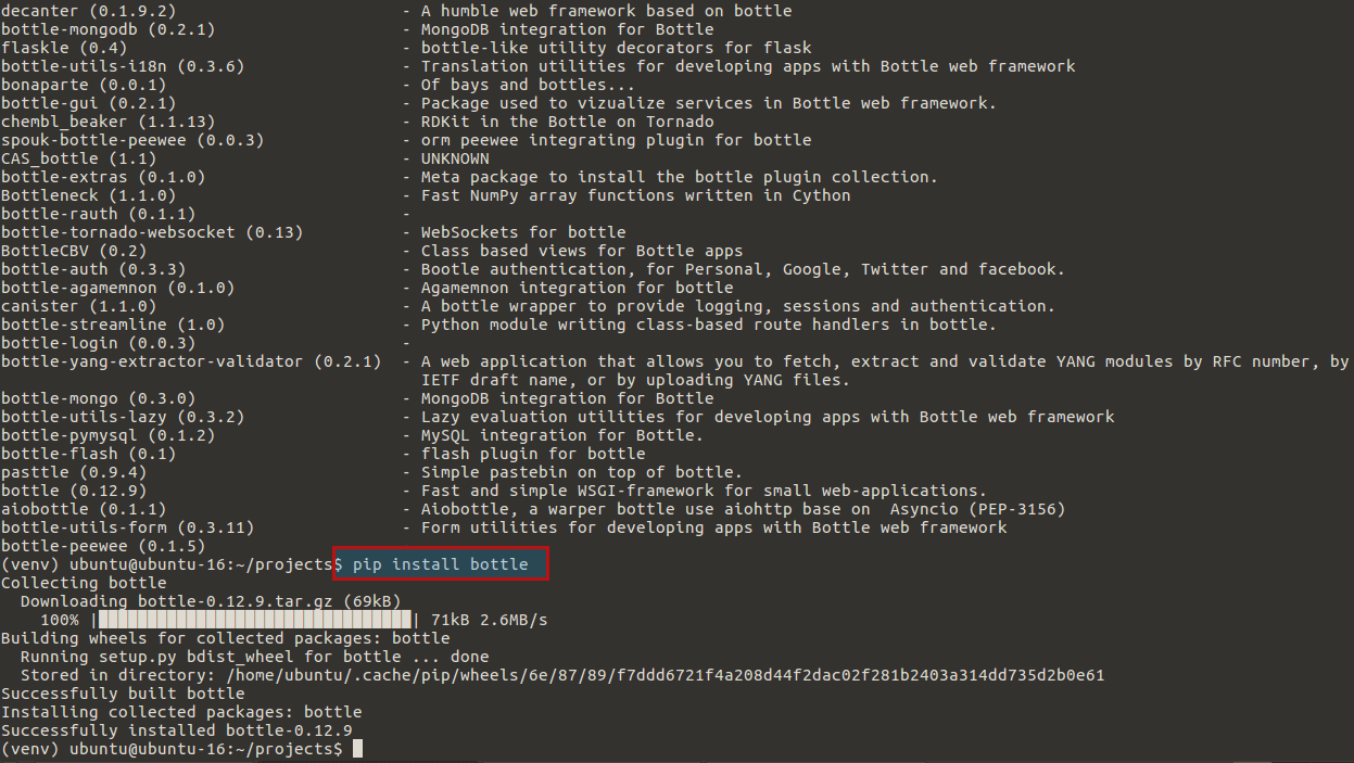 install-bottle