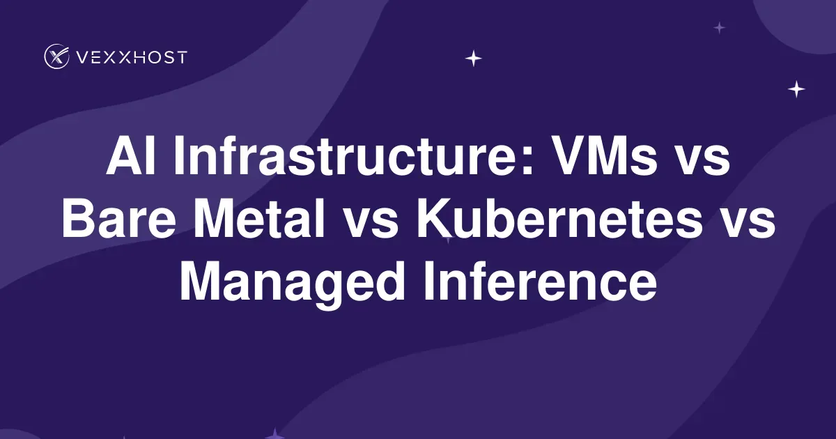 AI Infrastructure: VMs vs Bare Metal vs Kubernetes vs Managed Inference