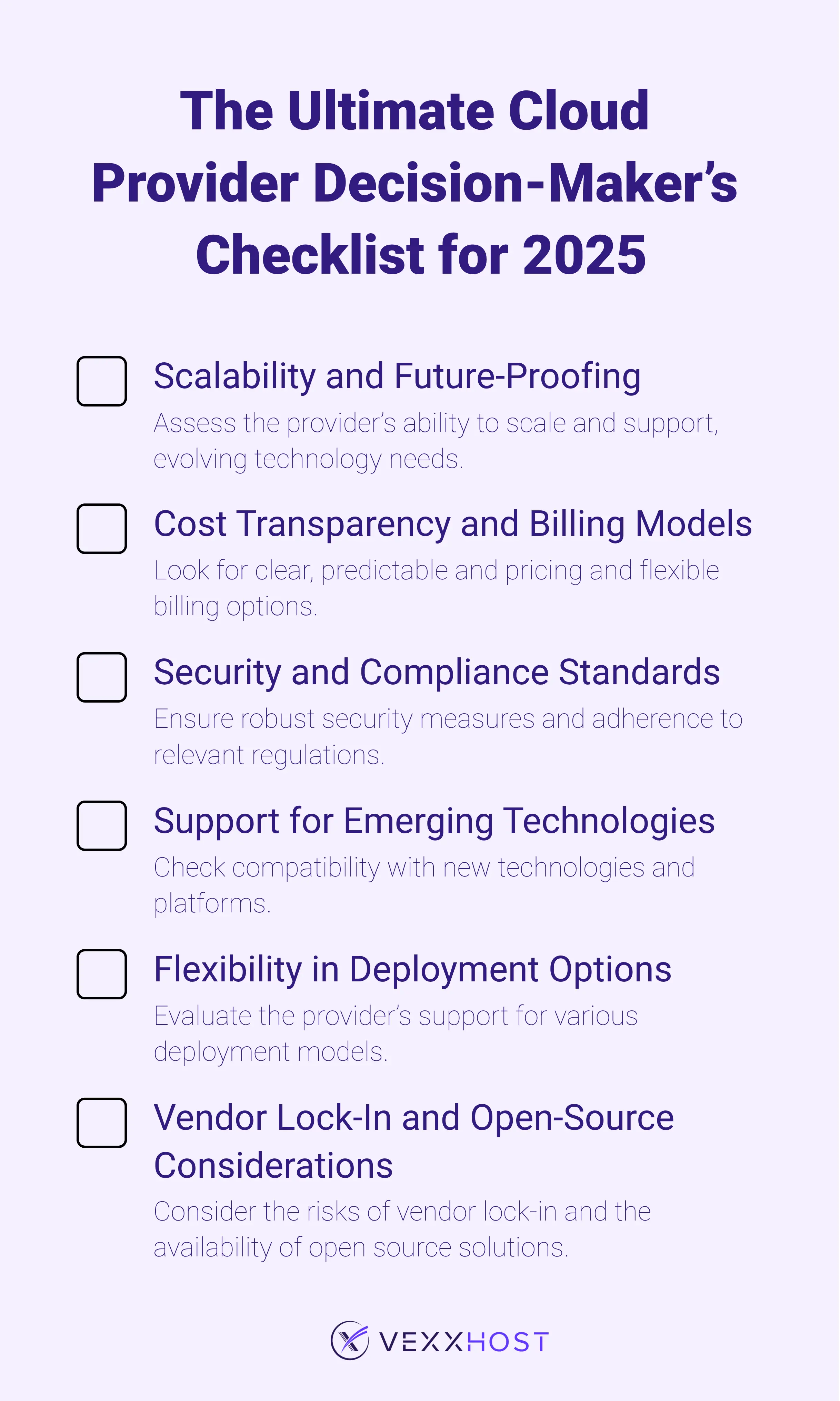 the-ultimate-cloud-provider-decision-maker’s-checklist-for-2025