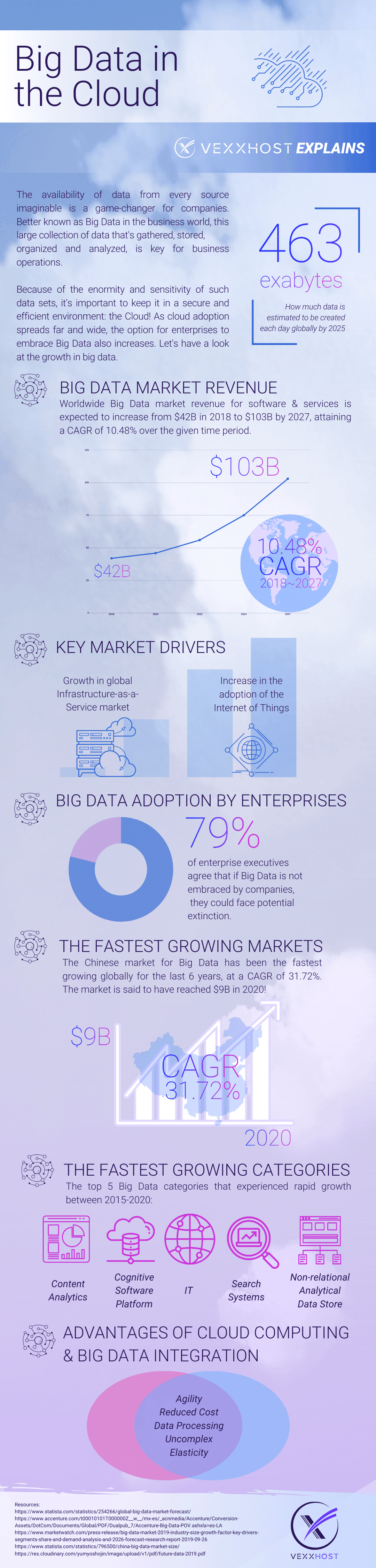 Infographic: Big Data in the Cloud