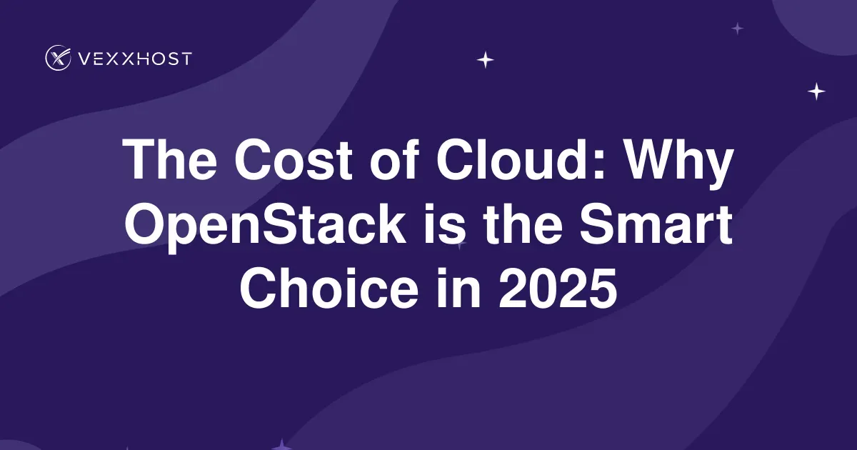 The Cost of Cloud: Why OpenStack is the Smart Choice in 2025 | VEXXHOST