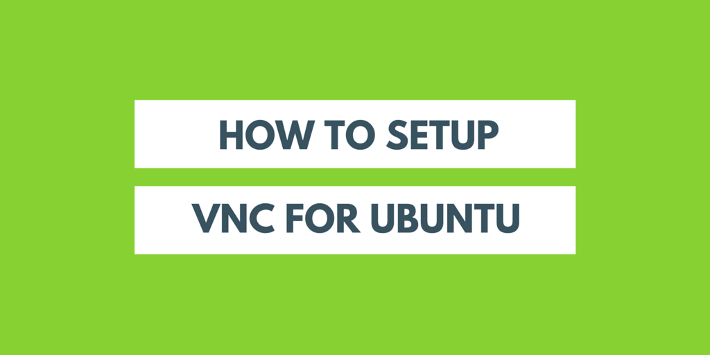 vnc ubuntu desktop