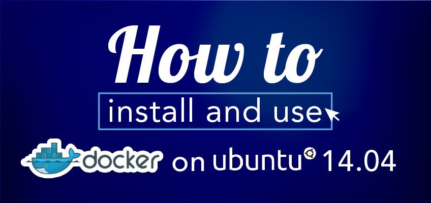 How to Install and Use Docker on Ubuntu Written on Blue Background
