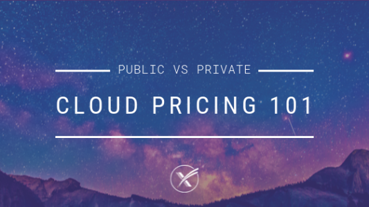 cloud pricing 101 public cloud private cloud