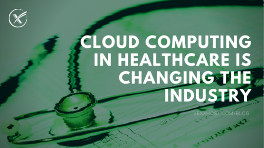 Cloud computing in healthcare vexxhost blog header