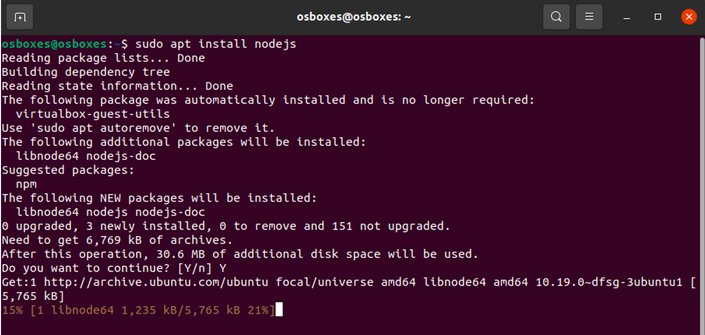 How To Install Node.js On Ubuntu 20.04 | VEXXHOST